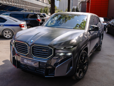 PPF Colors UC2181, Rocky Satin RS1280 — BMW XM